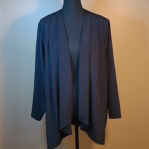 MARJORIE HAMILTON Vintage '80s Open Front, Polyester Lightweight, Shoulder Pads